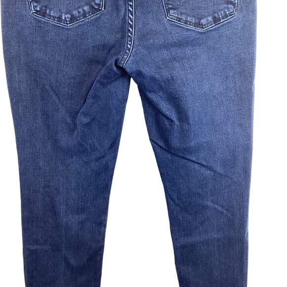 Talbots Women's Heritage Ankle Jeans Size 6 Dark Wash Mid-Rise‎ - Picture 9 of 10